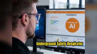 Os produtos químicos internos do respirador pequeno do auto-salvador do tamanho ZL60 incluem para a mostra da mineração subterrânea