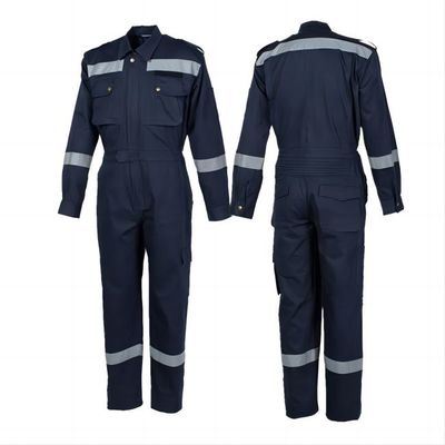 comprar O terno 100% confortável da combinação da segurança do algodão preshrunk o fogo - retardador para a proteção pessoal Fabricação em linha
