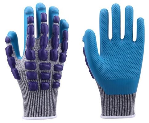 comprar EN388 Luvas de segurança certificadas com protecção contra cortes e impactos para trabalhos industriais Fabricação em linha