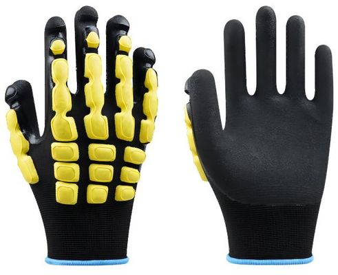 comprar Luvas anti-impactos resistentes a cortes com compatibilidade com ecrãs sensíveis ao toque e revestimento de nitril Fabricação em linha
