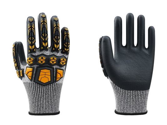 comprar Luvas da vibração do Spandex de HPPE as anti prendem m XXL da resistência de abrasão Fabricação em linha