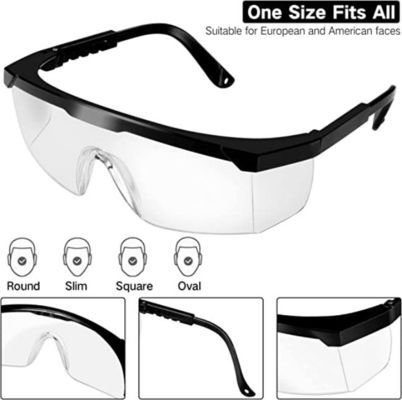 comprar Óculos de proteção de segurança da névoa risco claro unisex dos vidros de segurança da proteção ocular do anti anti Fabricação em linha
