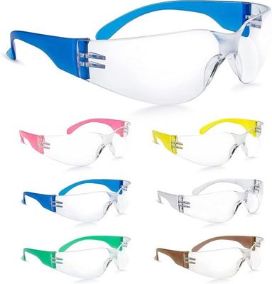 comprar Os vidros de segurança UV da proteção ocular da proteção do policarbonato azul riscam 400 UV resistentes Fabricação em linha