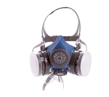 comprar Protetor dos respiradores da meia máscara do silicone do ABS do PPE para a segurança química 17 x 12.5cm do gás Fabricação em linha