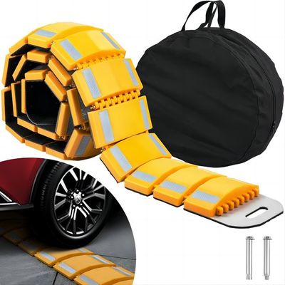 comprar 15.05kg que dobra o comprimento de borracha portátil das corcundas 9.8Ft da velocidade para estradas da entrada de automóveis Fabricação em linha