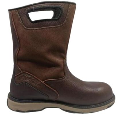 comprar Corte alto completo das botas S3 SRC da segurança de Goodyear da grão que caminha botas Fabricação em linha