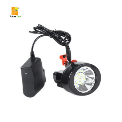 comprar 4500lux 600 Ciclos Farol de mineração com 13h de descarga contínua Lâmpada de mineração recarregável para chapéu duro Fabricação em linha