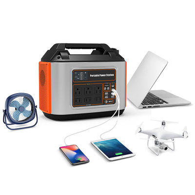 comprar Estação de energia portátil para acampamento ao ar livre 486Wh 500W com carregamento rápido USB e bateria portátil Fabricação em linha