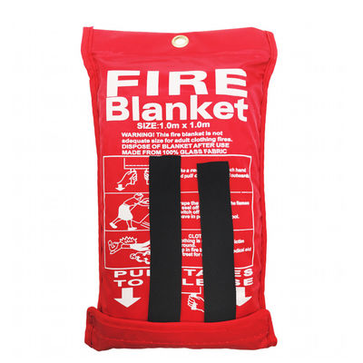 comprar Cobertura da fibra de vidro do fogo da emergência resistente ao calor para a casa e a escola Fabricação em linha