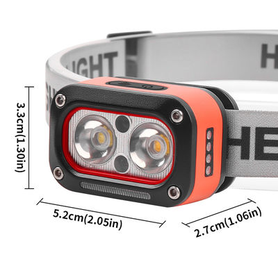 comprar Farol LED 200-400 lumens IPX4 impermeável com ângulo de luz ajustável para atividades ao ar livre Fabricação em linha