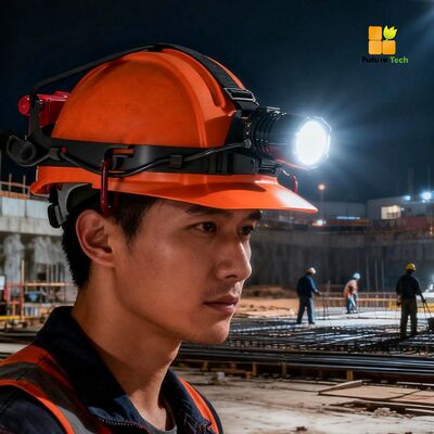 comprar Lanterna de Cabeça LED com Sensor de Movimento, Recarregável Tipo-C, IPX4 à Prova d'Água para Trabalho ao Ar Livre Fabricação em linha
