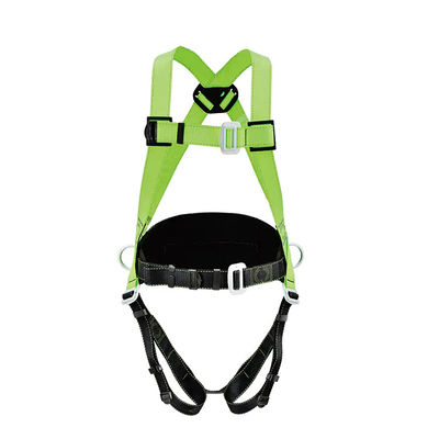Bom preço. EN358 Arnés de segurança de corpo inteiro certificado com fivela de língua D-Ring Dorsal e cintura ajustável de 81-121 cm on-line