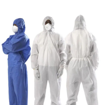 Bom preço. Combinação protetora descartável Kit With Hood do PPE da combinação 45gsm SMS de 2XL 3XL on-line