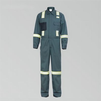 Bom preço. 88% de algodão 12% de nylon Traje de segurança NFPA 70E e 2112 Certificado com faixa refletora de 360° on-line