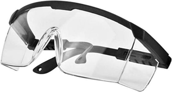 Bom preço. Óculos de segurança antiembaçantes resistentes a arranhões com templo ajustável para proteção ocular industrial e DIY on-line