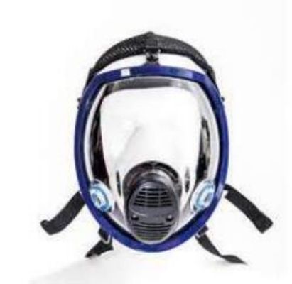 Bom preço. Máscara respiratória de rosto completo durável reutilizável de alta eficiência para soldagem e manuseio químico on-line