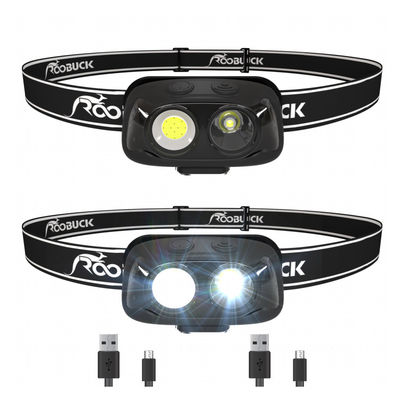 Bom preço. A lanterna elétrica principal recarregável a mais brilhante IP65 Mini Headlamp Work Light da lâmpada on-line