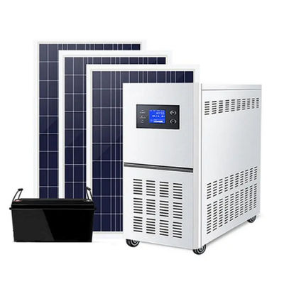 Bom preço. Sistema Solar de 5000 W Off Grid com entrada de corrente contínua de 48 V e onda senoidal pura de 220 V para energia doméstica on-line