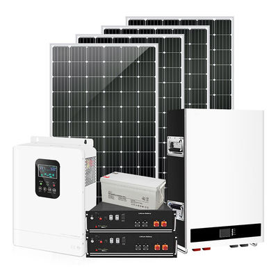 Bom preço. Kit Solar Completo Off Grid com Baterias de Lítio 1000W-7200W para Fornecimento de Energia Autônomo on-line