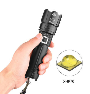 Bom preço. 1500 lumens lanterna LED com zoom telescópico e 5 modos para atividades ao ar livre on-line