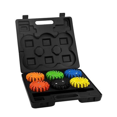 Bom preço. Flares de estrada vermelhos FT017 Primeira escolha para bombeiros da polícia EMT e resgate Produto Dimensões 106.50 x 106.50 x 35 mm on-line