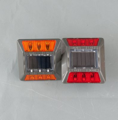 Bom preço. IP>67 Alumínio 6 LED lâmpada solar com 30 toneladas de resistência à compressão e 800m de distância de visão on-line