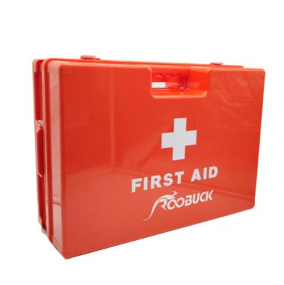 Bom preço. Kit de Primeiros Socorros para 100 Pessoas em Caixa ABS à Prova d'Água para Local de Trabalho e Casa on-line